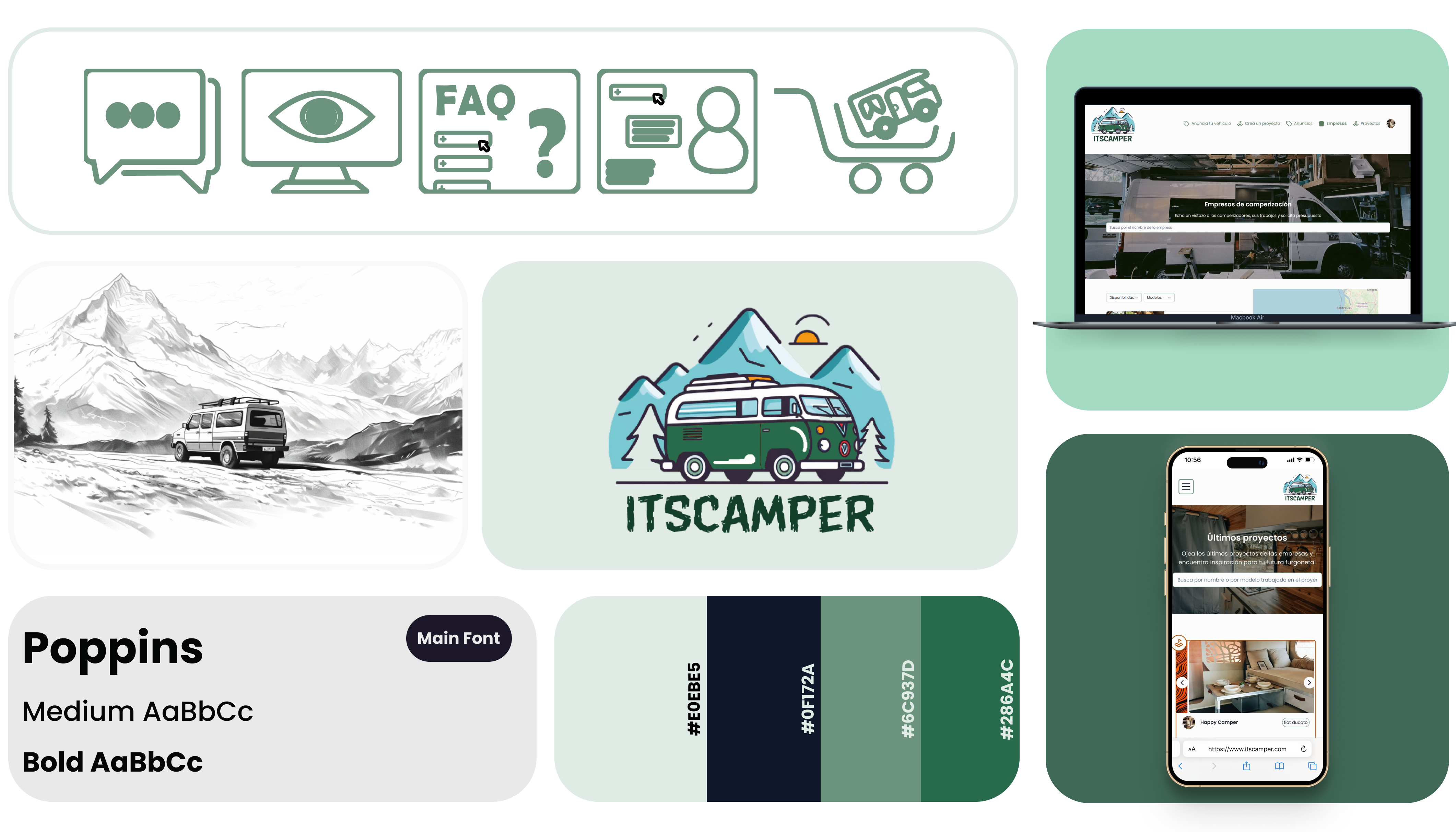 ItsCamper design showcase